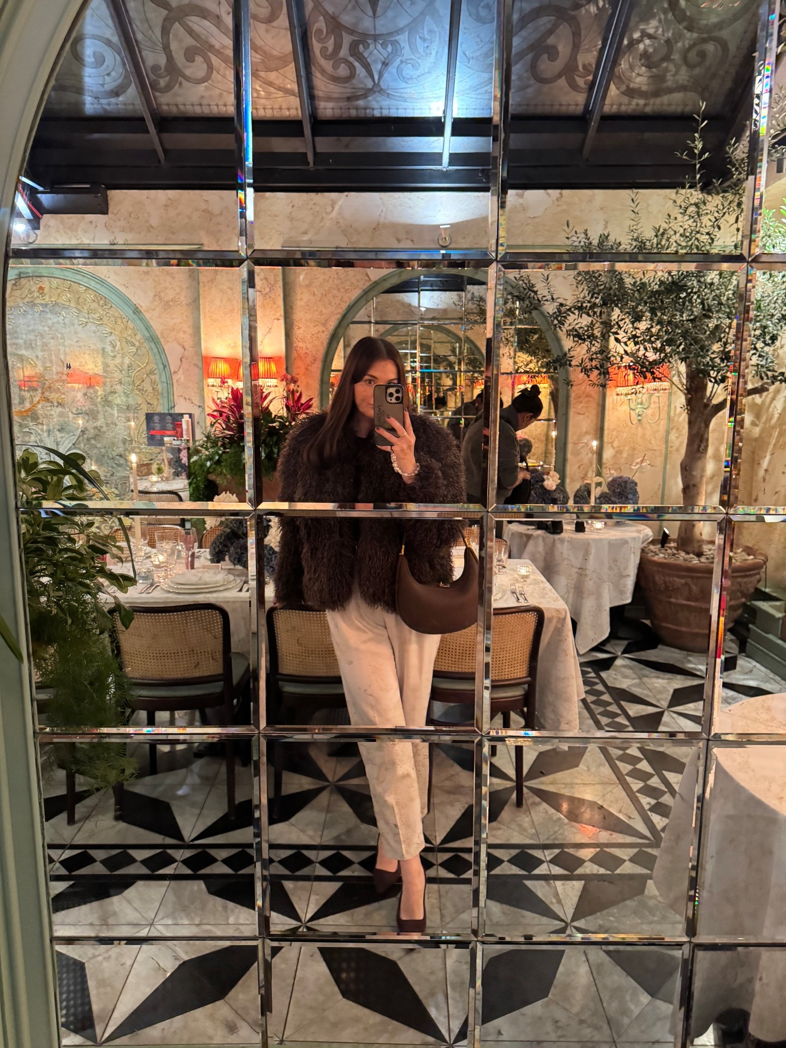 Brown & cream festive dinner outfit idea 

#LTKuk #LTKwinter #LTKdatenight