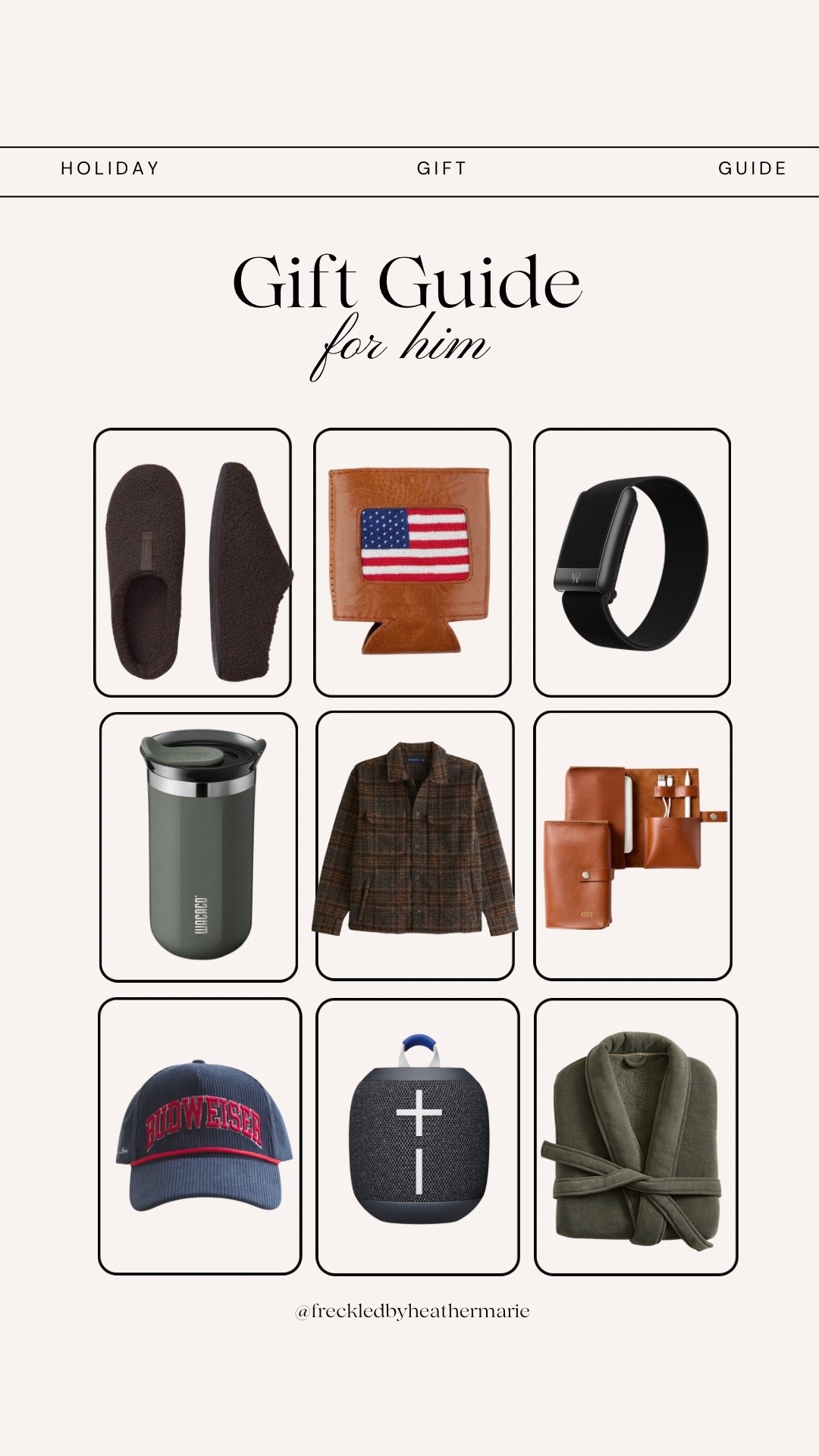 Holiday gift guide for him

#LTKHoliday #LTKGiftGuide