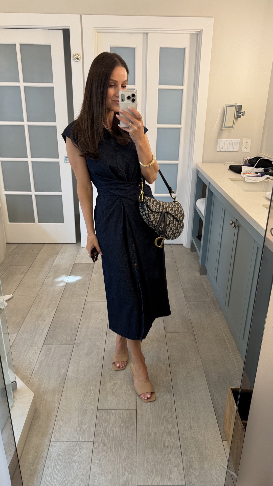 Outfit of the day in Napa! This dress is great and can be worn for so many occasions. I did my true size small in the dress and true size in the heels. For your first month of a Vivrelle membership free use code JulieKraus. It’s the best!

#LTKootd #LTKOver40 #LTKTravel