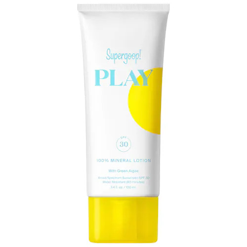 Supergoop! PLAY 100% Mineral Sunscreen Lotion SPF 30 with Green Algae | Sephora (US)