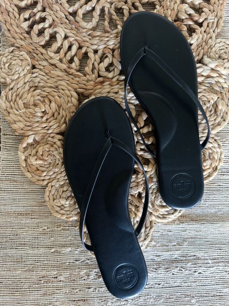 Cute + comfortable black flip flops with cushioned arch support. Women-owned and operated, Solei Sea's journey began when four bi-coastal best friends came together with a vision to reinvent a timeless classic. They believed the flip flop-a minimalist, utilitarian design at heart, could have so much more sole. 

Flip Flops - Black Sandals - Revolve Sandals - Women’s Sandals - Black Sandals 

#sandals #shoes 

#LTKFindsUnder50 #LTKShoeCrush #LTKStyleTip