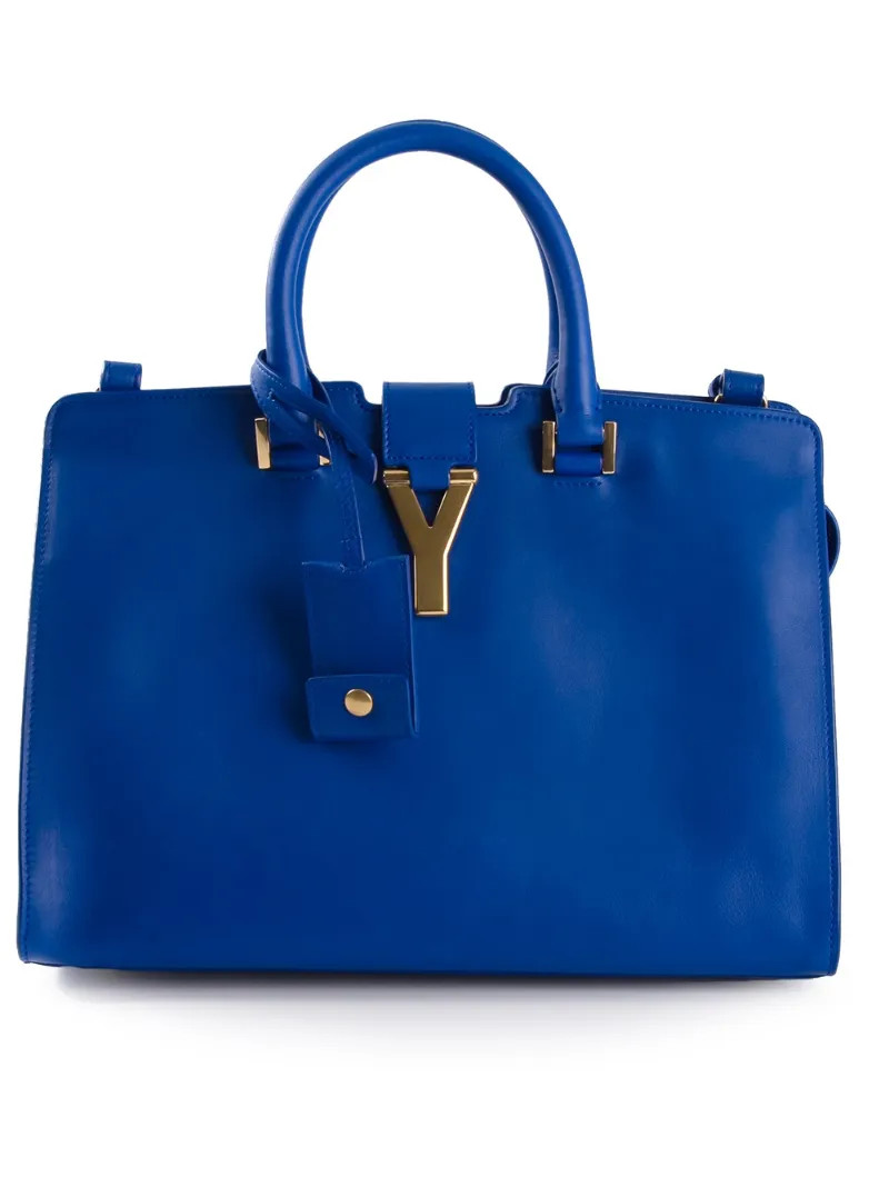 Saint Laurent Small 'Classic Y Cabas' Tote | Farfetch EU