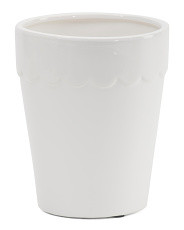 7x8.5 Mirabelle Scalloped Planter | Marshalls