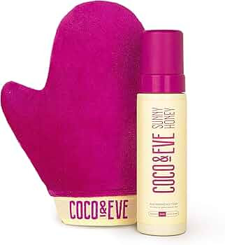 Coco & Eve Self Tanner Mousse Kit - All Natural| Sunless Instant Tanning Lotion with Bronzer & Mi... | Amazon (US)