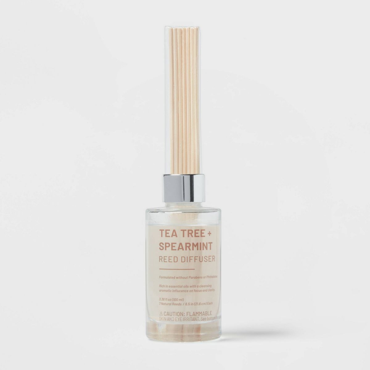 100ml Glass Reed Diffuser Tea Tree and Spearmint - Threshold™ | Target