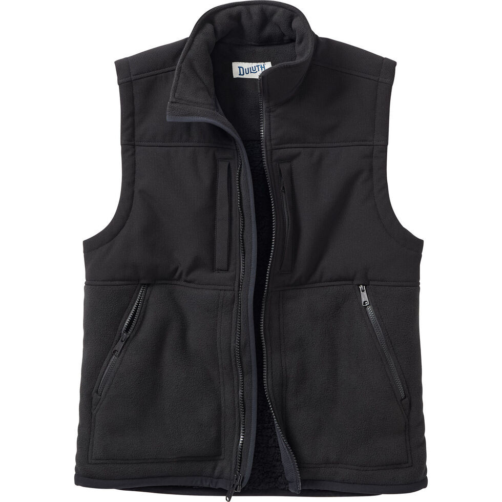 Men's Bear Hide Fleece Vest | Duluth Trading Company