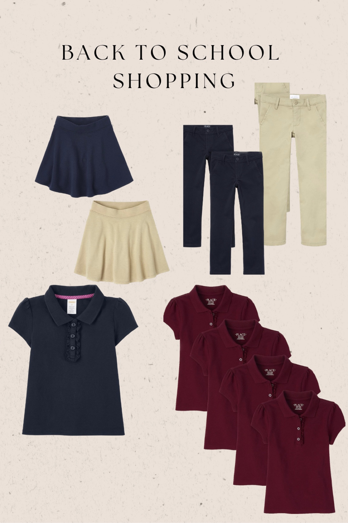**clip coupon for extra $$ off** Uniforms available on Amazon Prime. 

#LTKFind #LTKBacktoSchool #LTKstyletip