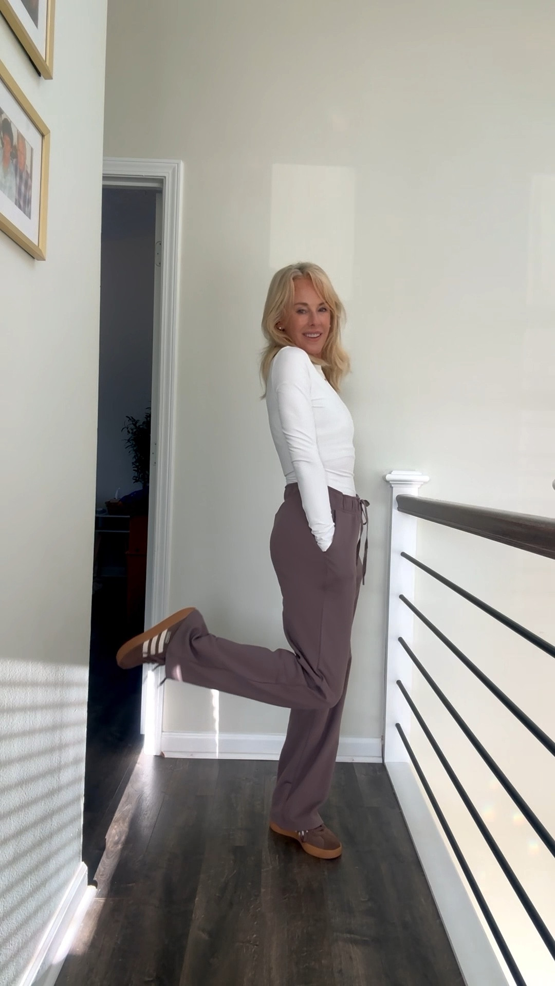 Comfiest Amazon sweats made from sustainable fabric, which is costlier to make, but price is great! Pockets, wider leg, drawstring. Top is crew neck, modal soft with a the perfect fit. I’m wearing the taupe small in both pieces. #loungeset #sweatpants #sweatshirt #amazon 

#LTKOver40 #LTKActive #LTKFindsUnder50