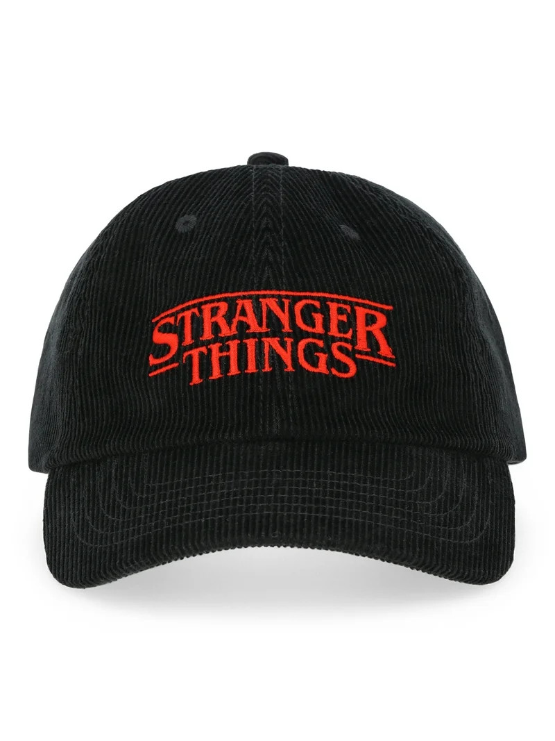 Netflix Stranger Things Corduroy Baseball Hat from No Boundaries, One Size, Unisex - Walmart.com | Walmart (US)