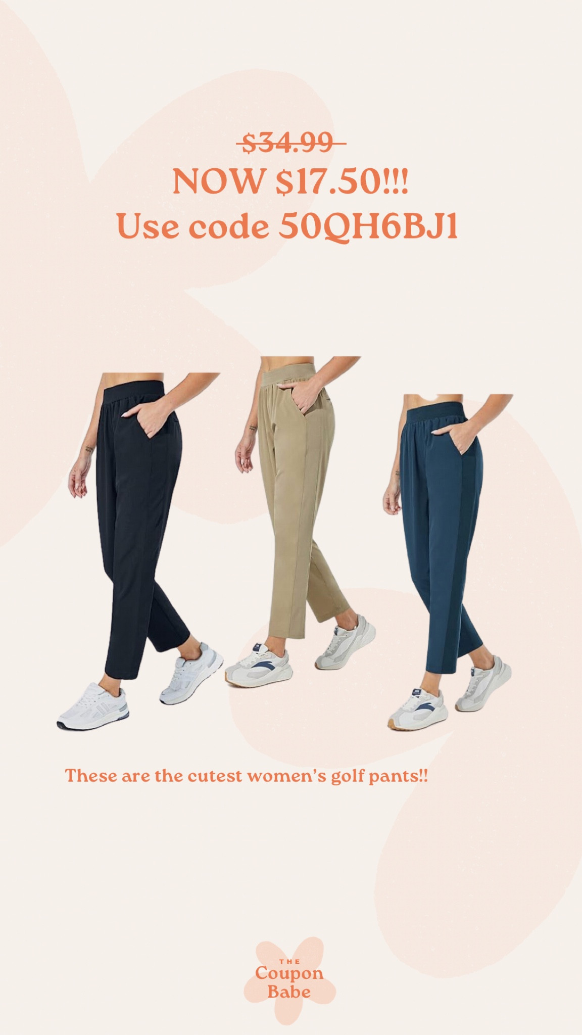 50QH6BJ1

The cutest women’s golf pants!