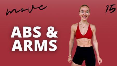 Arms & abs workout with dumbbells 

#LTKfindsunder50 #LTKfitness