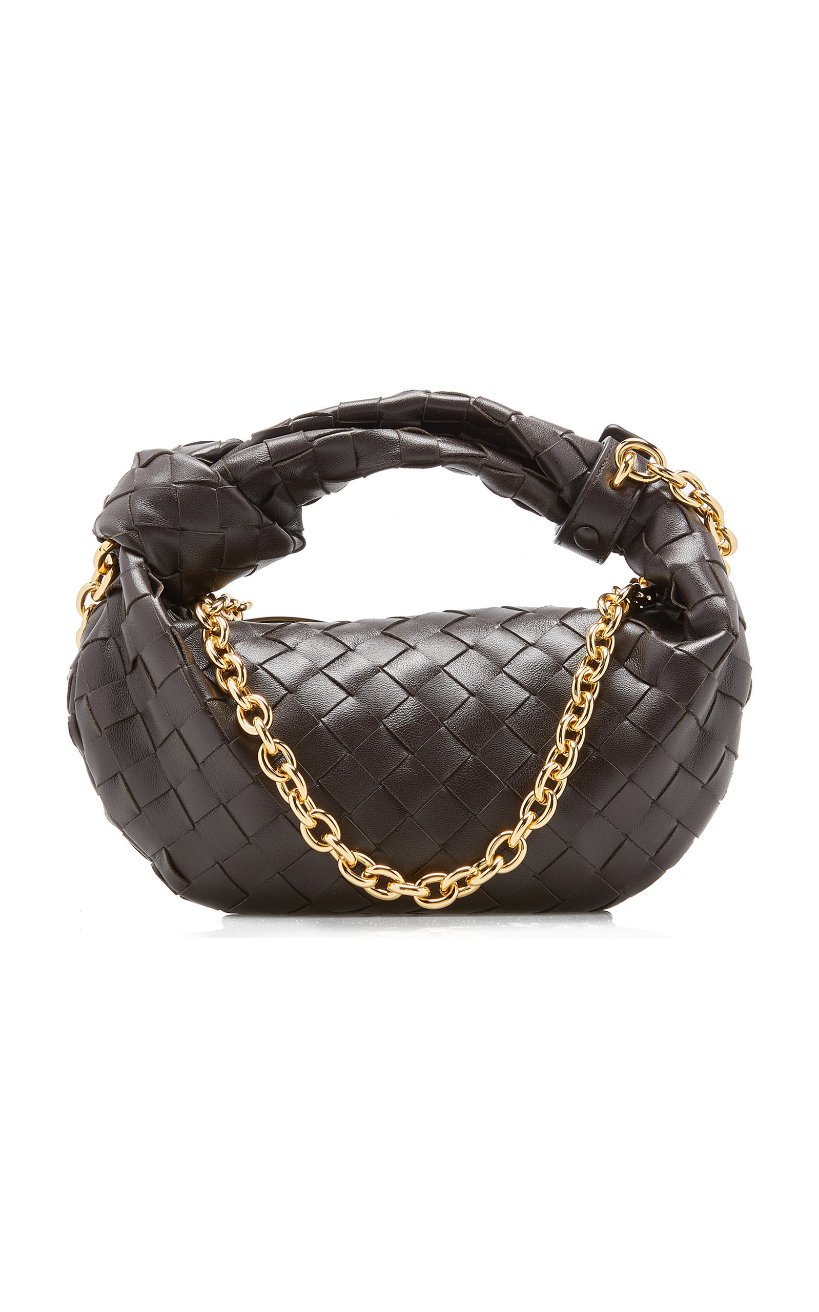The Mini Jodie Chain-Embellished Leather Bag | Moda Operandi (Global)