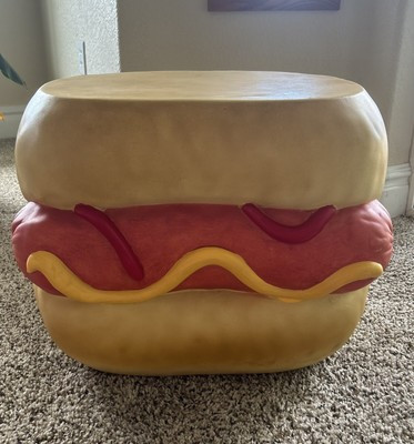 NEW Hot Dog Small Table Stool Tik Tok Viral Food & Drink Bar Decor  | eBay | eBay US