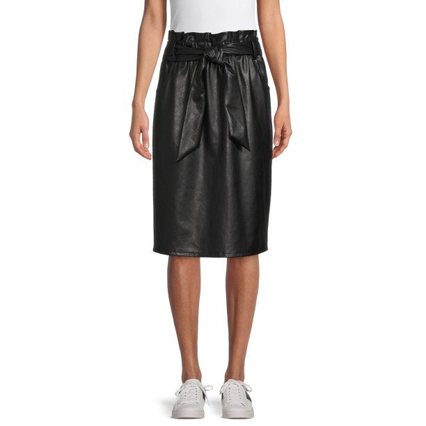 Time and Tru Women's Paperbag Skirt | Walmart (US)