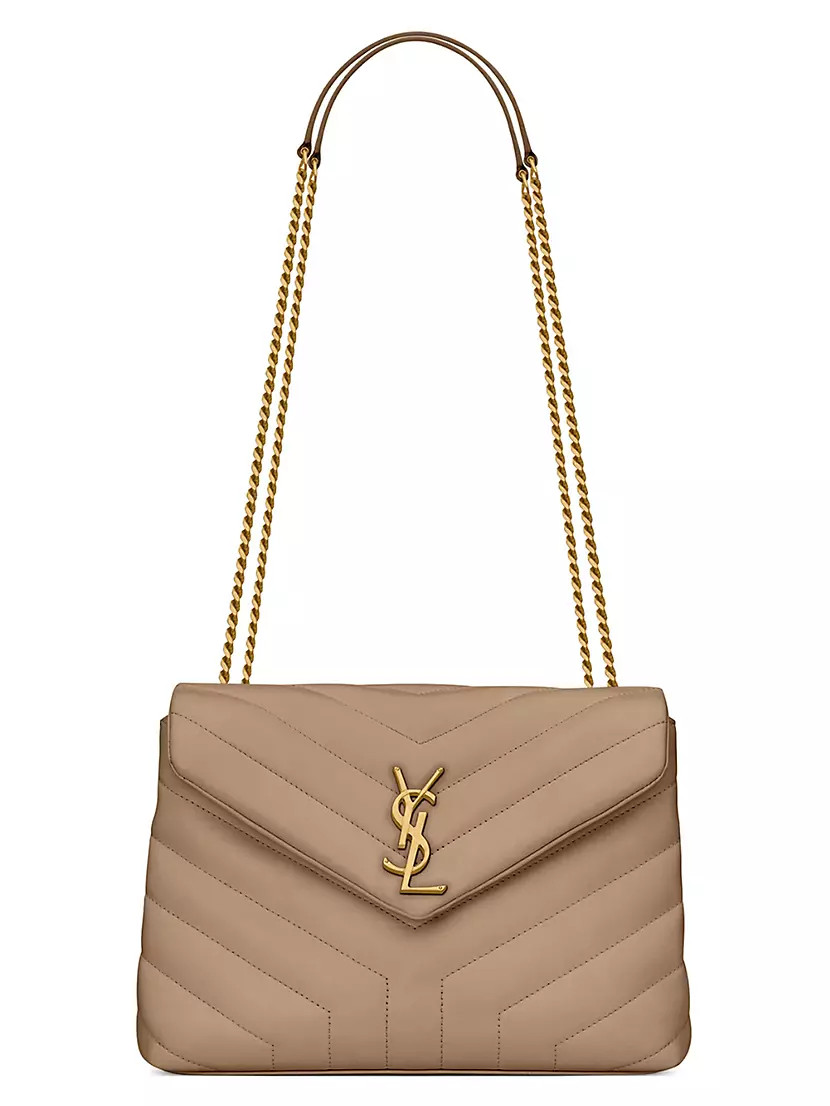 Loulou Small Chain Bag in Quilted ''Y'' Leather | Saks Fifth Avenue