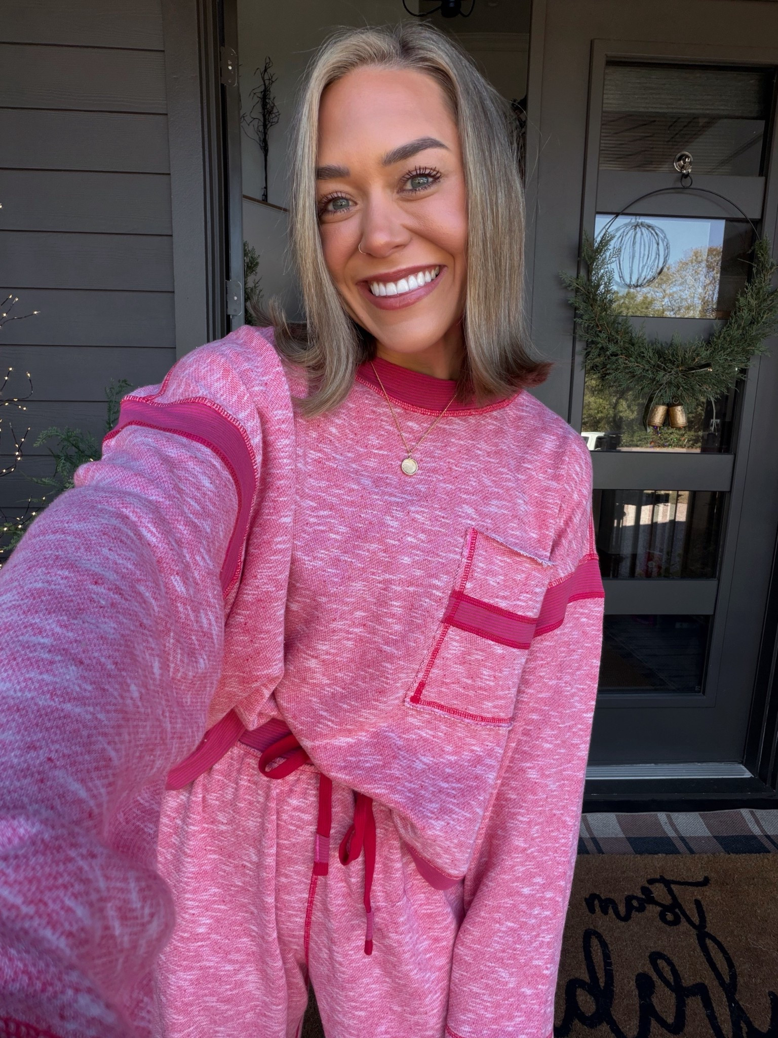 I love this set. SO. MUCH. In the S! Two more colors as well🤎✨🎀 so cozy & oversized! 

Ootd / for her / two piece set / free people / Holley Gabrielle 

#LTKGiftGuide #LTKCyberWeek #LTKootd