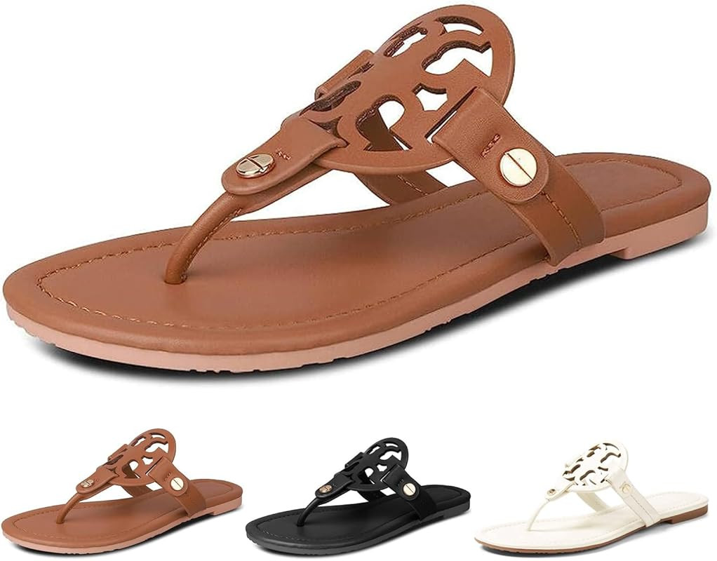 Jufabega Sandles T Dupes for Women Flip Flops Platform Sandals Cloud Sandals Beach Flip Flops Poo... | Amazon (US)