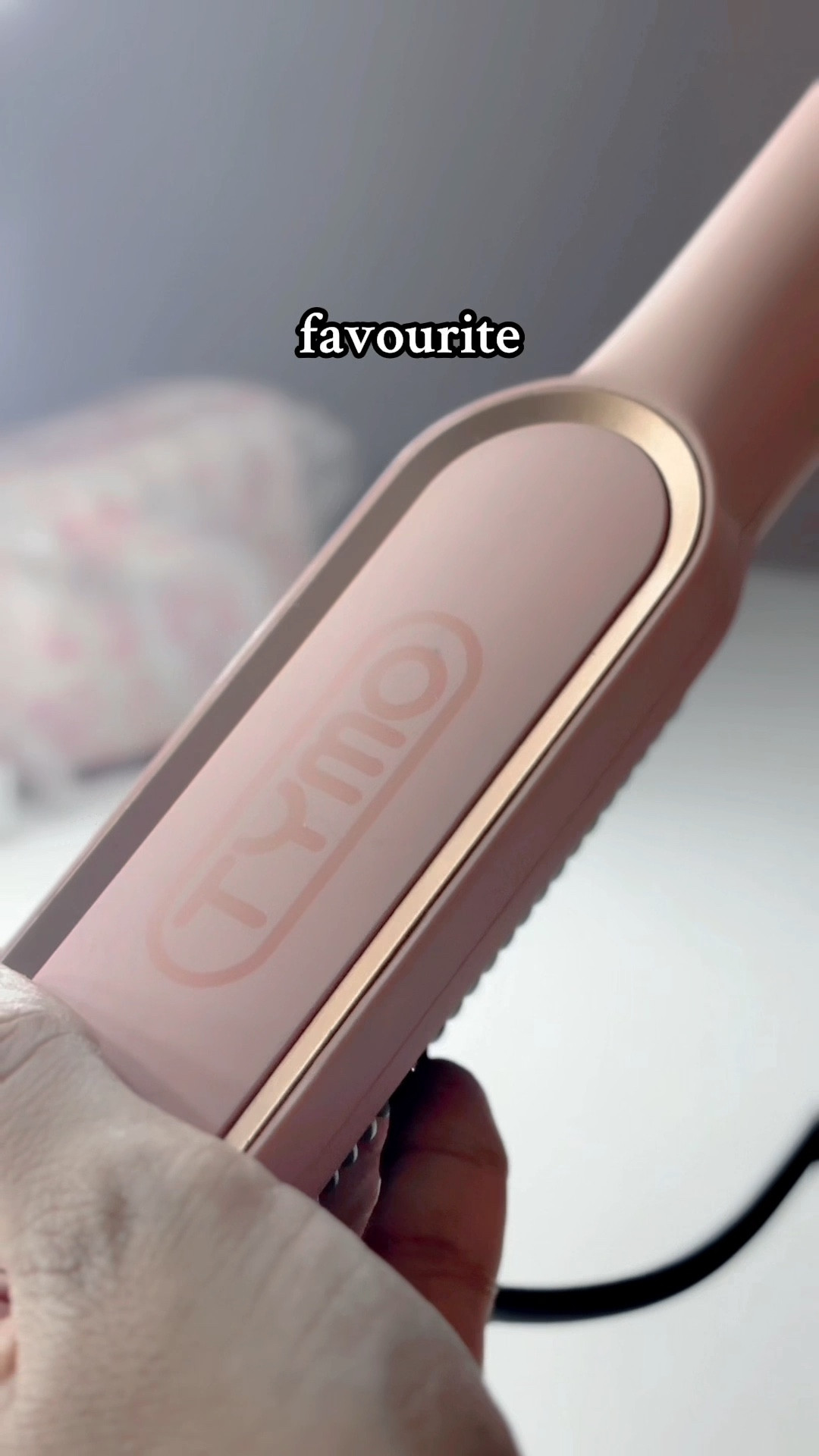 When I’m on the go this is the perfect hair hack to touch up my hair. My FAVORITE thing about it is that is easy to use and is designed to NOT burn you unlike traditional hair straighteners. I don’t have to worry about that anymore and you use it as simply as you do a regular hair brush. ✨ 10/10 recommend if you want fast styling that is also 🎀 very cute. Love the pink color, it is available in other colors as well. 

#tymo #straightener #hairbrush #haircare #hair #hairtips #hairhack 

#LTKFindsUnder50 #LTKStyleTip