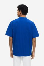 Relaxed Fit Pleated Polo Shirt | H&M (US + CA)