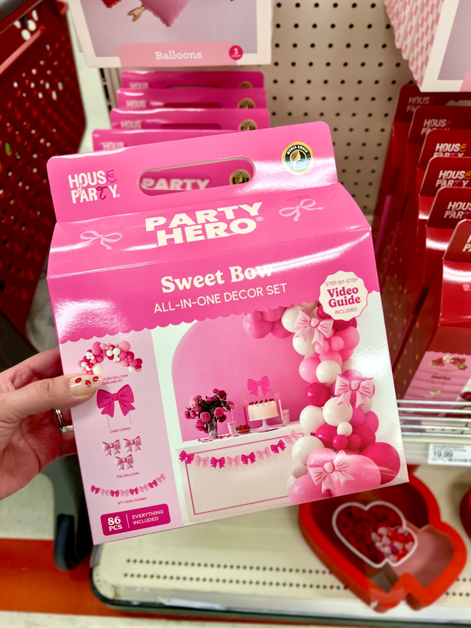 House of Party 86ct Sweet Bows Valentine Decor Kit

#LTKSeasonal #LTKValentine #LTKKids