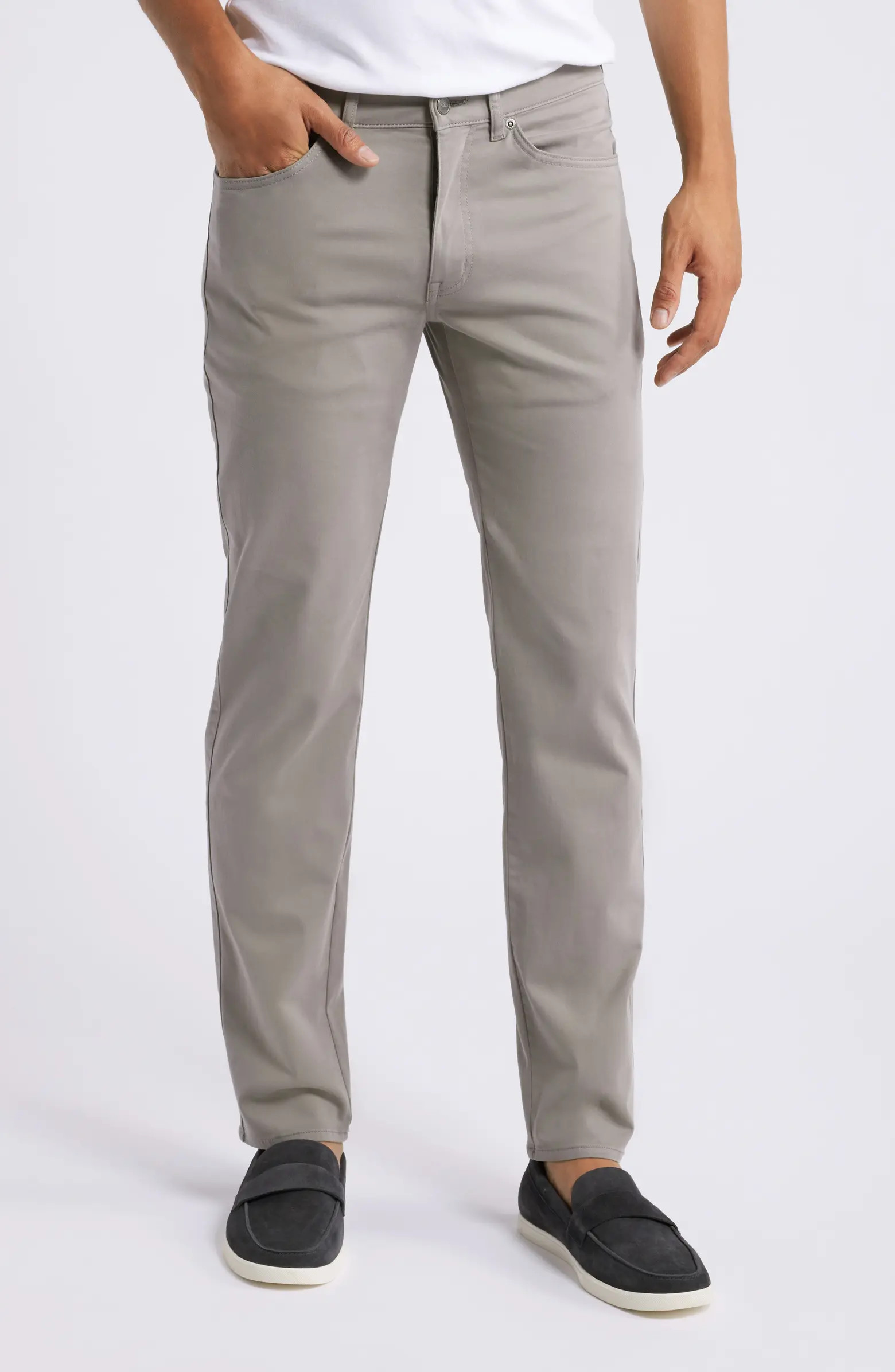 Signature Stretch Sateen Pants | Nordstrom