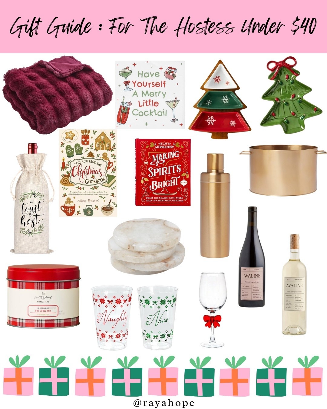 Gift Guide For The Hostess Under $40 / Under $40 Hostess Gifts / Under $40 Gift Ideas / Hostess Gift Ideas

#LTKGiftGuide #LTKSeasonal #LTKHoliday