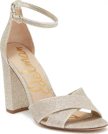 Yancy Block Heel Ankle Strap Sandal | Nordstrom Rack