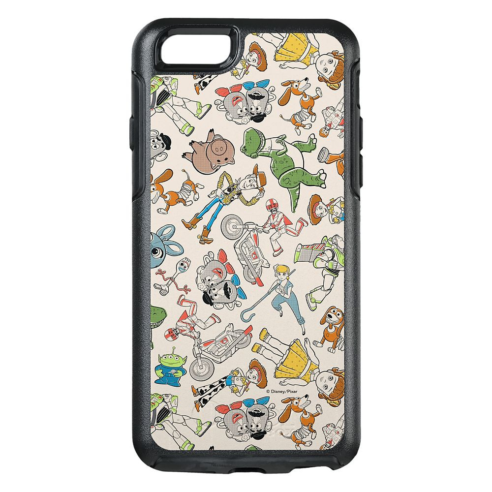 Toy Story 4 | Retro Character Toss Pattern OtterBox iPhone Case | Disney Store