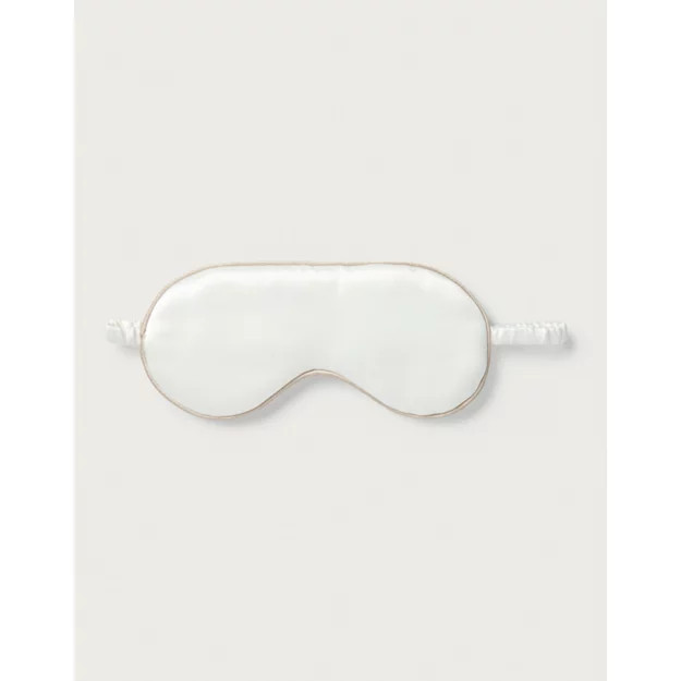 Silk Piped Eye mask | The White Company UK & ROW