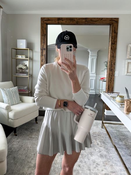 Heading out for an afternoon walk! Wearing some of my favorite spanx athleisure pieces (size medium) and sipping on electrolytes in my Stanley cup! 

#stanleypartner @stanley_brand

#LTKfitness