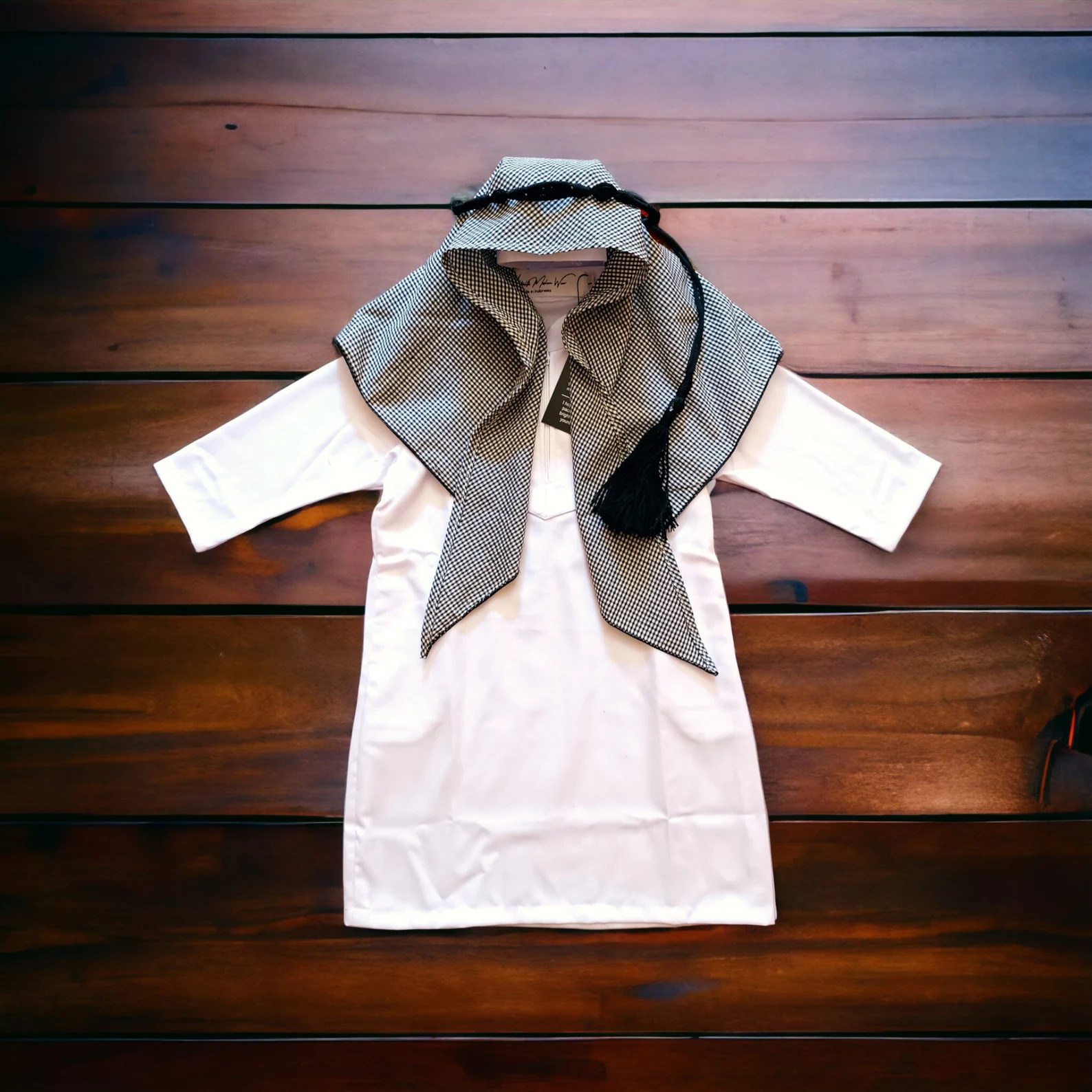 Baby Boys Abaya Full Sets, Abaya and Red or Black Turban for Age 0-2 Years Old - Etsy | Etsy (US)