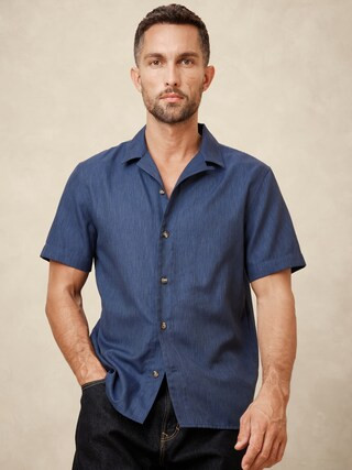 Refined Camp Shirt | Banana Republic Factory