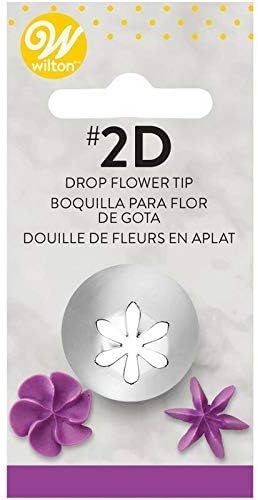 Wilton No.2D Decorating Tip, Drop Flower | Amazon (US)