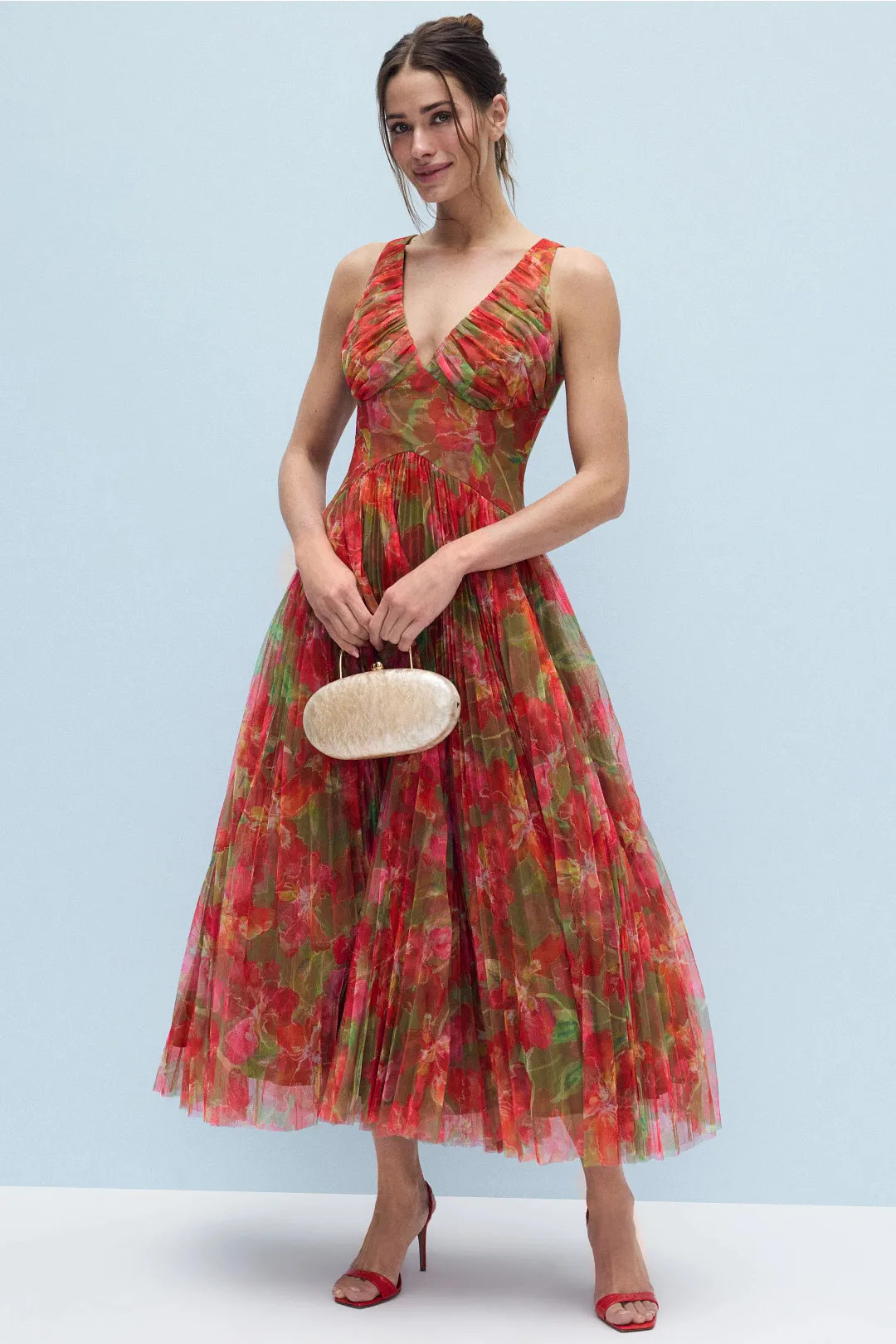 Eliana Floral Dress | Rent the Runway