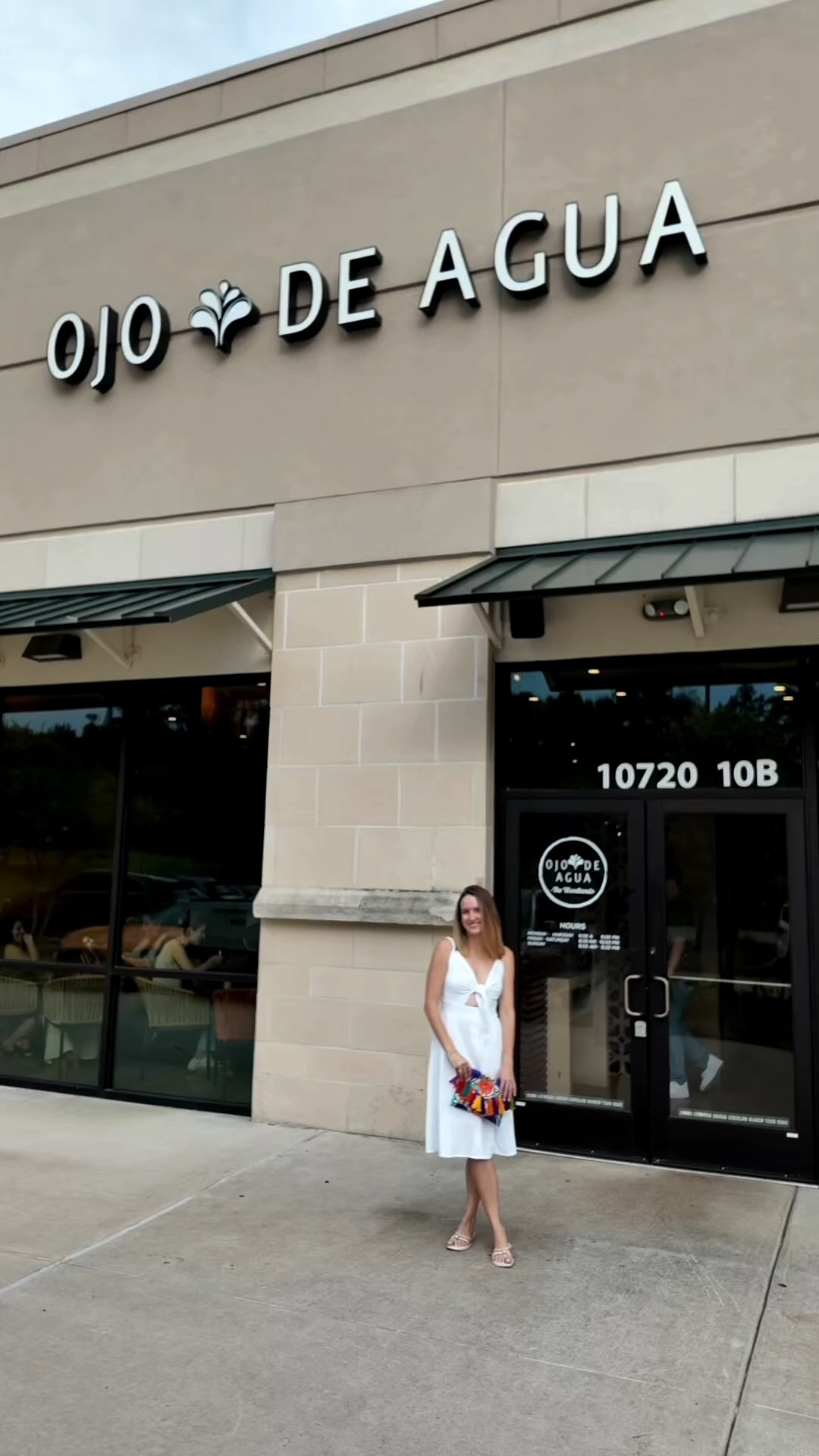 My outfit for Ojo de Agua in the Woodlands! Great authentic Mexican food if you are in the area!