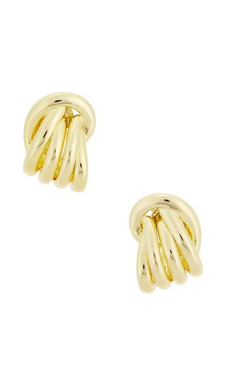 SHASHI Roux Earrings in Metallic Gold. | Revolve Clothing (Global)