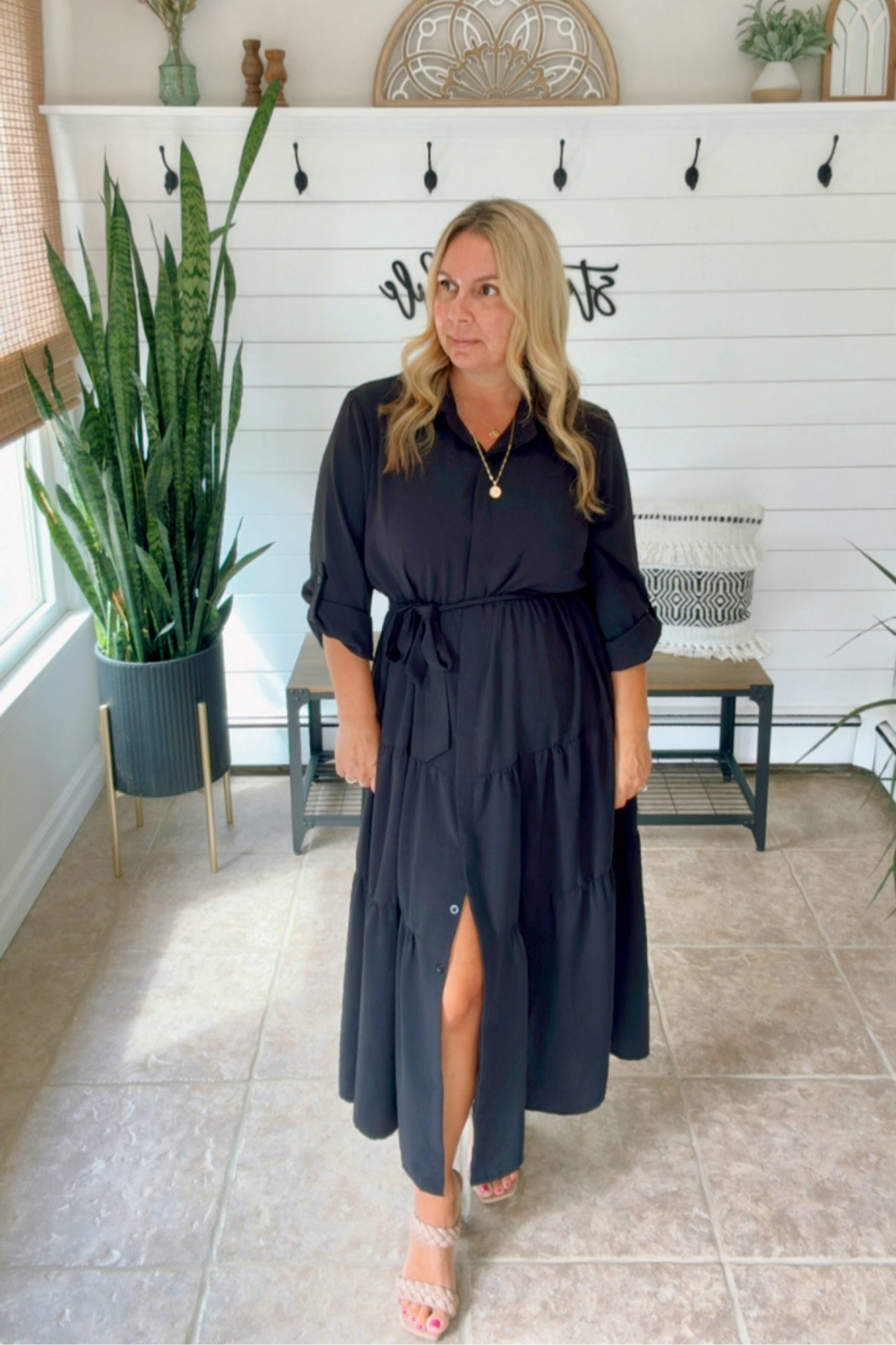 Fall dress I’m wearing a large but could def do a medium. I’m 5’3 & absolutely love it!







Teacher outfit, wedding guest dress, fall outfit 

#LTKFindsUnder50 #LTKWorkwear #LTKWedding