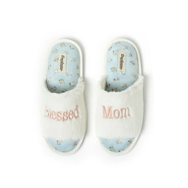 Dearfoams Cozy Comfort  Women's Blessed Mom Slippers | Walmart (US)