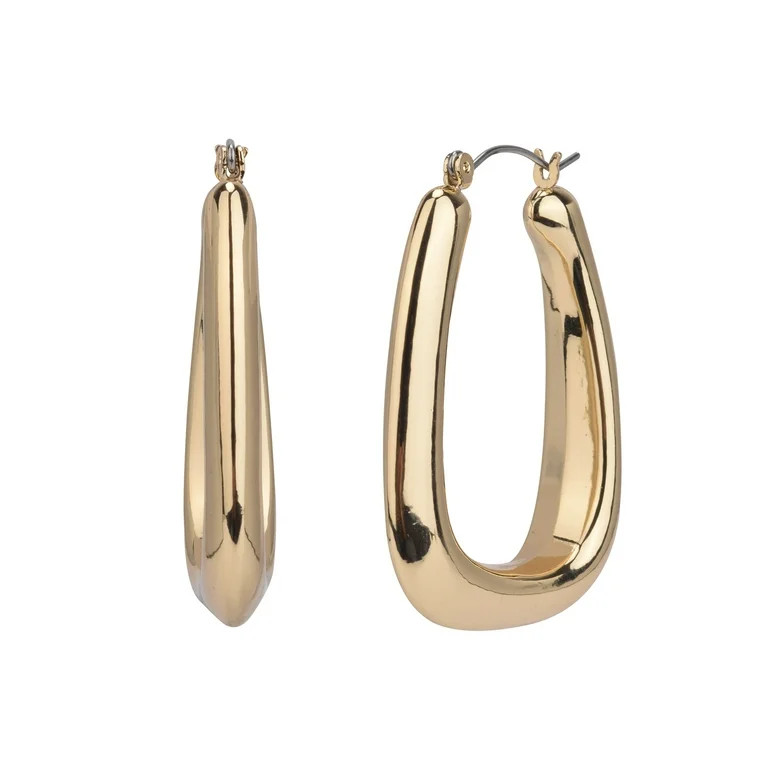 Time And Tru Eb Gold Thick Click-it Hoop | Walmart (US)