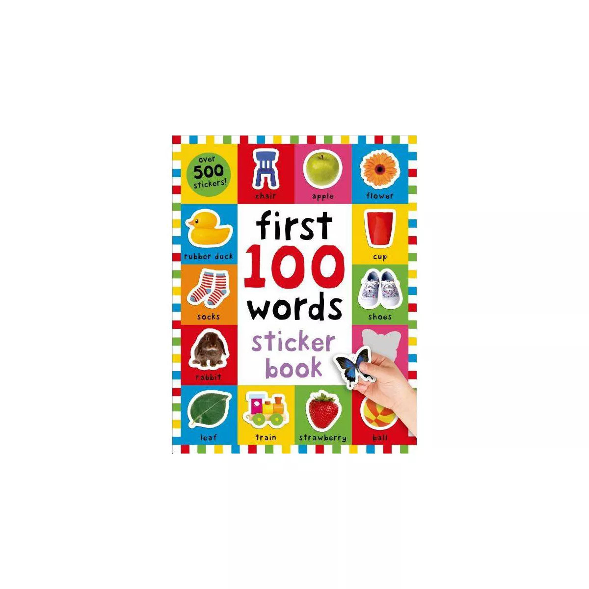 First 100 Words Sticker Book - By Kimberley Faria ( Paperback ) | Target