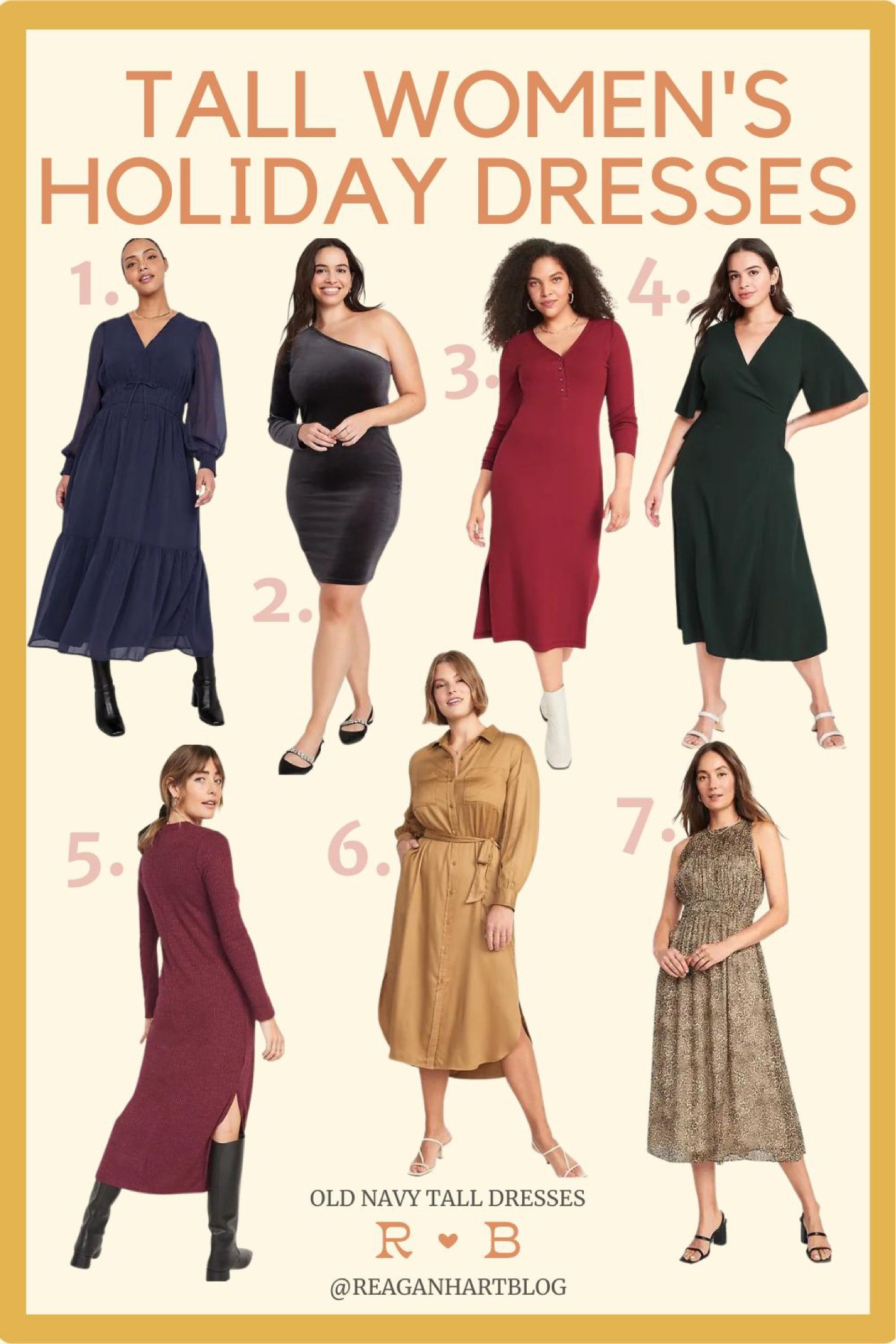 I’ve rounded up budget-friendly tall women’s holiday dresses from Old Navy. Old Navy has been one of my favorite places to get pocketbook friendly, on-trend pieces. 

Tall fashion, tall dresses, tall clothing dresses, tall fashion holidays, tall fashion holiday dress, tall fashion holiday 2022

#LTKHoliday #LTKstyletip #LTKSeasonal