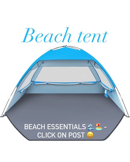 Beach tent and beach essentials linked! 

#LTKFamily #LTKSwim #LTKTravel