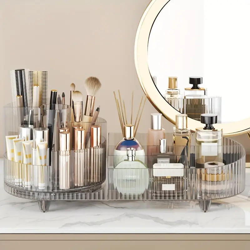 360° Rotating Makeup Organizer Multi-Function Makeup Organizer for Dressing Table, Bathroom and ... | Temu Affiliate Program