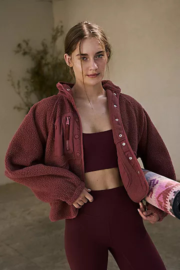 Hit The Slopes Fleece Jacket | Free People (Global - UK&FR Excluded)