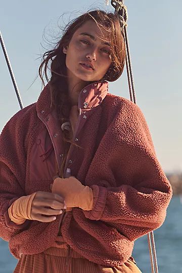 Hit The Slopes Fleece Jacket | Free People (Global - UK&FR Excluded)