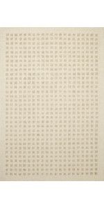 Chris Loves Julia x Loloi Polly Collection POL-01 Ivory / Natural 5'-0" x 7'-6" Area Rug | Amazon (US)
