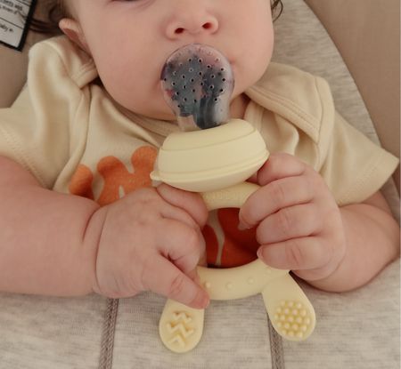 Fruit feeder for baby. 🍎 🍌 

#LTKbaby #LTKkids #LTKSeasonal