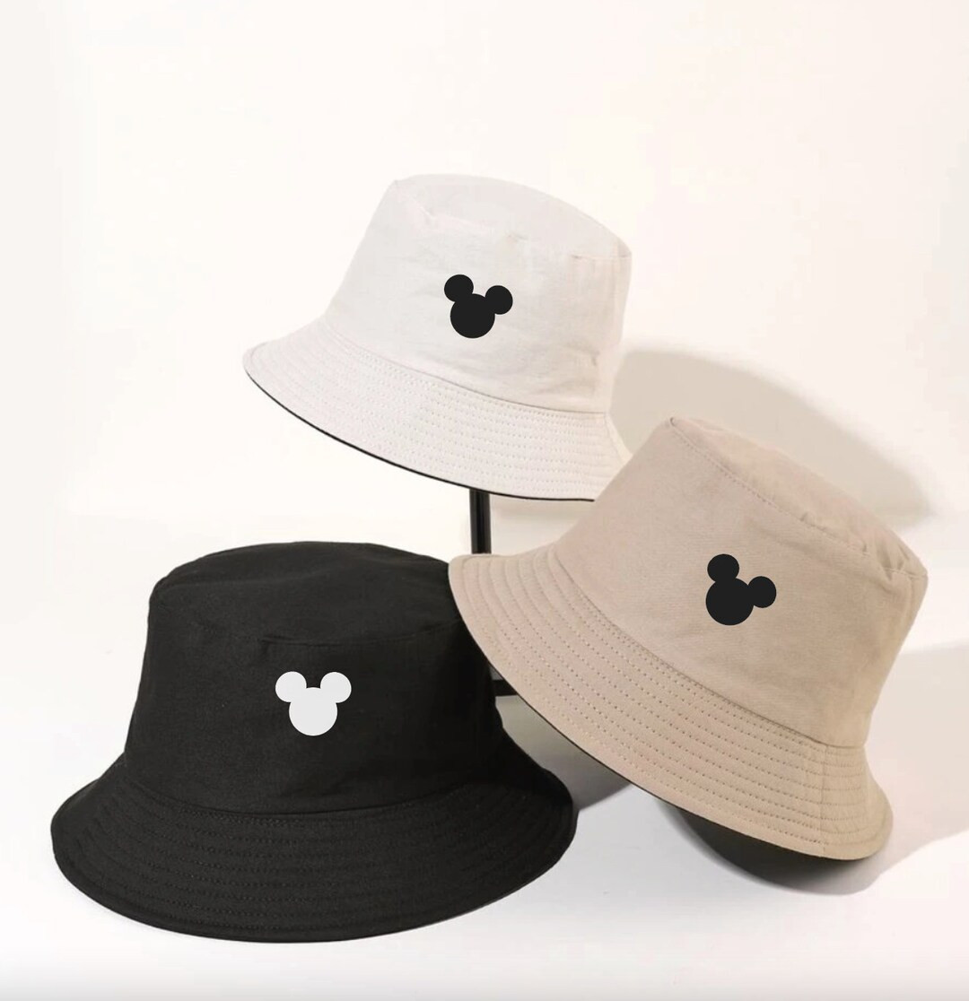 Mickey Bucket Hat - Disney Bucket Hat - 90s Disney Mickey Hats - Mickey Head - Grunge Look - Disn... | Etsy (US)