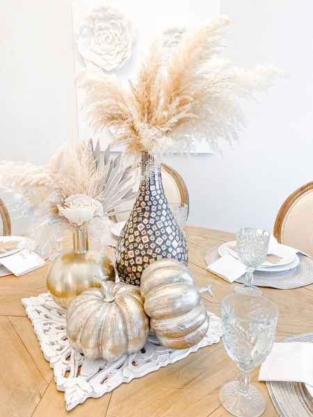 Fall home decor. Dinning room table. Neutral. Classy. Trendy. #fall #falldecor 

Follow my shop @AllAboutaStyle on the @shop.LTK app to shop this post and get my exclusive app-only content!

#liketkit #LTKhome #LTKfamily #LTKSeasonal
@shop.ltk
https://liketk.it/4jcyL
