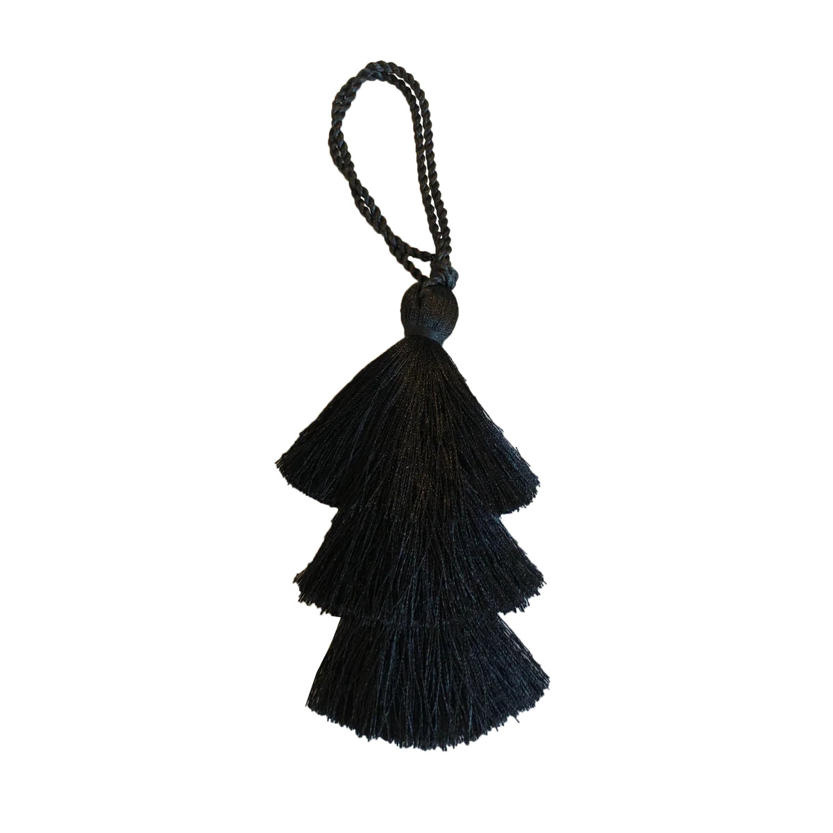 KOALA TASSEL - BLACK | Quilted Koala